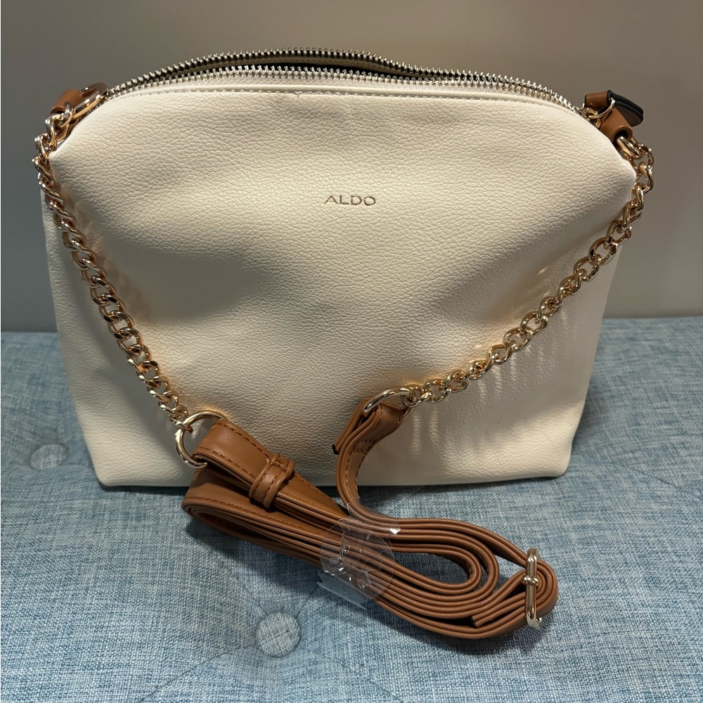 BRAND NEW ALDO CREAM COLOURED CROSSBODY PURSE